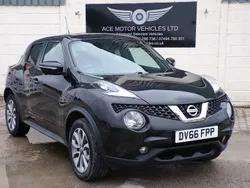 Black Used 2016 Nissan Juke Tekna SUV | £5,999 (Fair price)