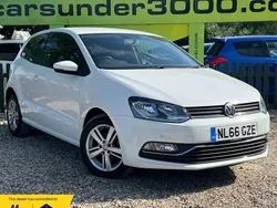 White Used 2016 VW Polo Match Hatchback | £8,250 (Fair price)