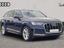 Blue Used 2020 Audi Q7 S-Line SUV | £32,895 (A bit pricey)
