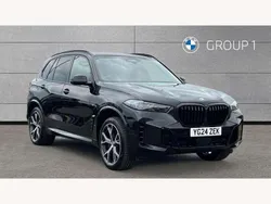 Black Used 2024 BMW X5 M Sport SUV | £60,993 (Expensive)