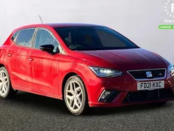 Red Used 2021 Seat Ibiza FR Hatchback | £13,199 (Fair price)