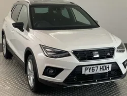 White Used 2018 Seat Arona FR SUV | £9,200 (Fair price)