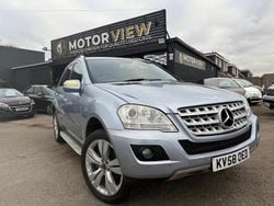 Blue Used 2008 Mercedes ML280 SUV | £4,990 (Expensive)