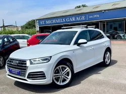 White Used 2019 Audi Q5 S-Line SUV | £24,995 (Fair price)
