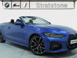 Blue Used 2021 BMW 420 M Sport Cabriolet | £25,998 (Fair price)