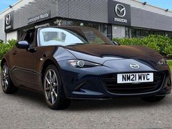 Blue Used 2021 Mazda MX5 Inclusive Cabriolet | £21,490 (Fair price)