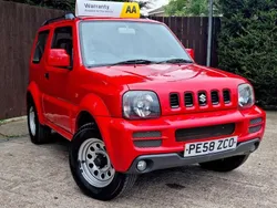 Red Used 2008 Suzuki Jimny SUV | £8,495 (A bit pricey)