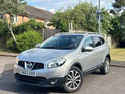 Silver Used 2013 Nissan Qashqai +2 Tekna SUV | £4,490 (Fair price)
