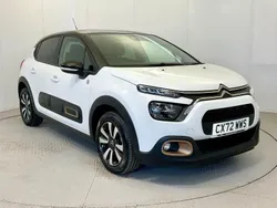 White Used 2022 Citroën C3 PureTech Hatchback | £12,795 (Fair price)