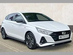 White Used 2023 Hyundai i20 N Line Hatchback | £18,890 (Fair price)