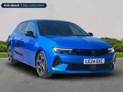 Blue Used 2024 Vauxhall Astra Ultimate Hatchback | £19,799 (Fair price)