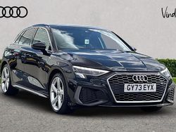 Black Used 2023 Audi A3 S-Line Hatchback | £22,087 (Fair price)