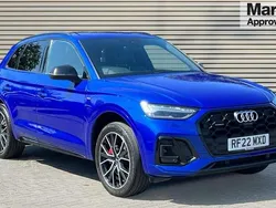 Blue Used 2022 Audi Q5 S-Line SUV | £35,444 (Expensive)