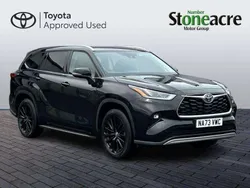 Black Used 2023 Toyota Highlander Premium SUV | £43,500 (Fair price)