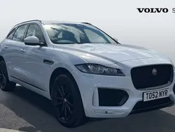 White Used 2019 Jaguar F-Pace Chequered Flag SUV | £25,195 (Fair price)