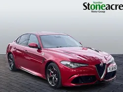 Red Used 2018 Alfa Romeo Giulia Quadrifoglio Sedan | £33,995 (Fair price)