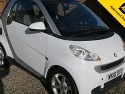 White Used 2010 Smart ForTwo Coupé Pulse Coupe | £3,995 (A bit pricey)