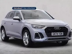 Silver Used 2024 Audi Q5 S-Line SUV | £38,122 (Fair price)