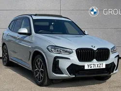 Grey Used 2021 BMW X3 M Sport SUV | £35,995 (Expensive)