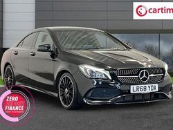 Black Used 2018 Mercedes CLA220 AMG line Sedan | £15,399 (Fair price)