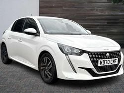 White Used 2021 Peugeot 208 Allure Hatchback | £11,447 (Fair price)
