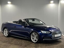 Blue Used 2019 Audi A5 Cabriolet S-Line Cabriolet | £22,999 (Fair price)