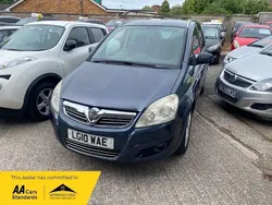 Blue Used 2010 Vauxhall Zafira MPV | £1,995 (Fair price)
