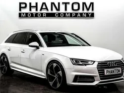 White Used 2018 Audi A4 S-Line Estate | £12,490 (A bit pricey)