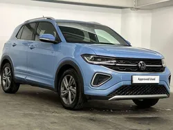 Blue Used 2024 VW T-Cross R-line SUV | £25,495 (Fair price)
