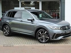 Grey Used 2024 VW Tiguan Allspace R-line SUV | £34,995 (Expensive)