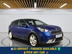 Blue Used 2017 Kia Niro 3 SUV | £11,149 (Fair price)