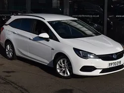 Summit white Used 2020 Vauxhall Astra S Estate | £9,490 (Fair price)