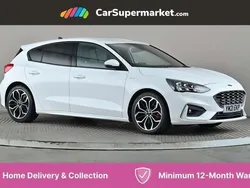 White Used 2021 Ford Focus ST-Line X Hatchback | £14,697 (Good price)