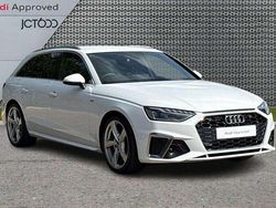 White Used 2023 Audi A4 S-Line Estate | £26,974 (Fair price)