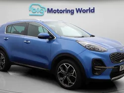 Blue Used 2021 Kia Sportage 2 SUV | £17,300 (Fair price)