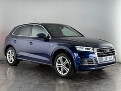 Blue Used 2017 Audi Q5 S-Line SUV | £17,150 (Fair price)