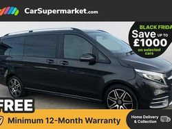 Used 2020 Mercedes V300 AMG line MPV | £52,176 (Super price)