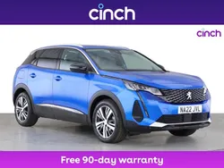 Blue Used 2022 Peugeot 3008 Allure Premium SUV | £17,199 (Fair price)