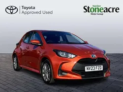 Orange Used 2023 Toyota Yaris Hybrid Hatchback | £17,000 (Good price)