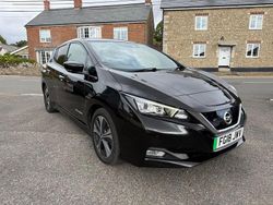 Black Used 2018 Nissan Leaf Tekna Hatchback | £7,495 (Fair price)
