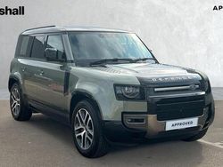 Green Used 2021 Land Rover Defender SUV | £57,621 (Fair price)