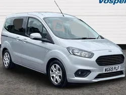 Silver Used 2019 Ford Tourneo Courier Zetec MPV | £12,500 (Fair price)