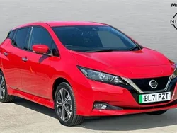 Red Used 2022 Nissan Leaf N-Connecta Hatchback | £10,899 (Super price)