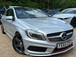 Silver Used 2014 Mercedes A250 AMG Hatchback | £10,990 (Fair price)