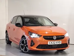 Orange Used 2022 Vauxhall Corsa Ultimate Hatchback | £16,698 (Fair price)