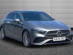 Mountain grey Used 2024 Mercedes A180 AMG Line Premium Plus Hatchback | £27,850 (Expensive)