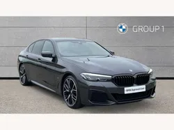 Grey Used 2021 BMW 520 M Sport Sedan | £27,495 (Fair price)