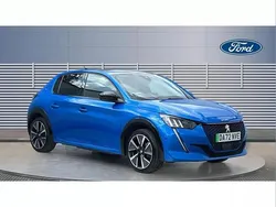 Blue Used 2022 Peugeot e-208 Premium Hatchback | £15,195 (A bit pricey)