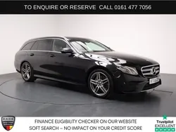 Black Used 2018 Mercedes E220 AMG line Estate | £16,990 (Super price)