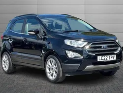 Black Used 2022 Ford Ecosport Titanium SUV | £13,295 (Fair price)